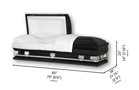 oversized casket dimensions.